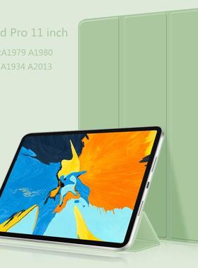 Smart cover for iPad pro 11 inch case Magnetic ltra Slim Tri