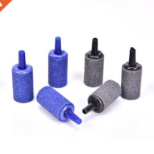 10pcs Aquarium Cylinder Shape Air Stone Mineral Bubbles Rele