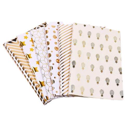 6 Pcs Gift Wrapping Paper Sheets, Multicolor Colorful Wrappi