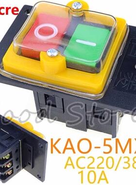1PCS KAO-5MX 10A 380V for Cutting Machine Bench drill Switch