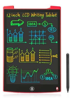 8.5/9.5/12 Inch Erasable Reuseable LCD Writing Tablet Notesp