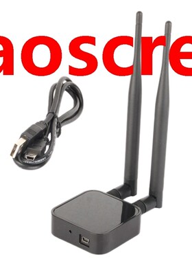 300Mbps USB WiFi Adapter Dongle Antenna 2.4GHz/5GHz Dual Ban