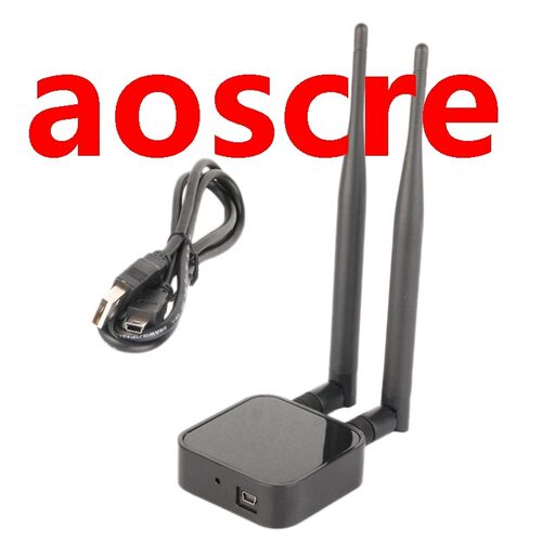 300Mbps USB WiFi Adapter Dongle Antenna 2.4GHz/5GHz Dual Ban