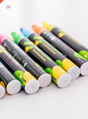 Fluorescent Window Marker Flash Color Pen Liquid Chalk Pen E