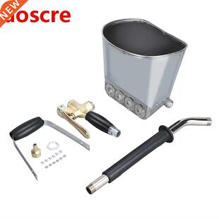 Wall Mortar Sprayer Gun Stucco Shovel Hopper Ladle Cement Sp