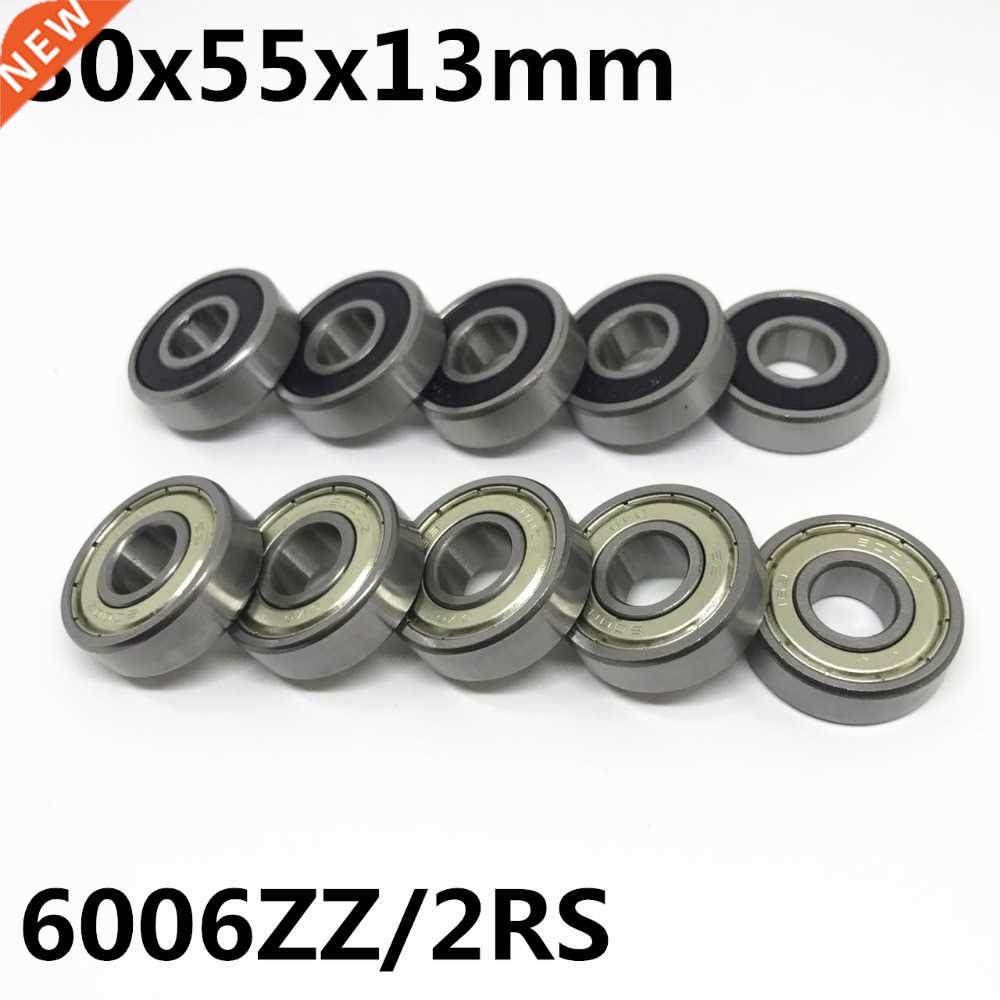 10pcs High quality 6006ZZ 6006-2RS ball bearing 30x55x13