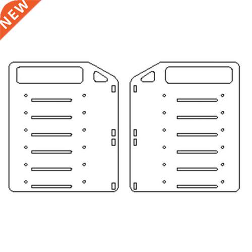 DIY Transparent Hard Disk Extension Rack--3.5Inch Desktop Co