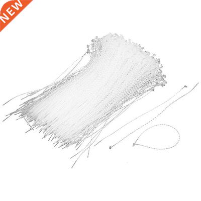 Packing Fasten String Cable Cord Loop Tie 18cm 1000pcs Trans