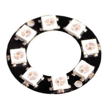 8-bit ws2812 5050 RGB LED lamp ring