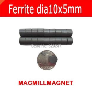 Ferrite magnet, 20pcs/pack, dia10x5mm fridge magnet permanen