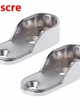 2pcs Wardroe Clothes Tue Support Closet Rod Pole End rack