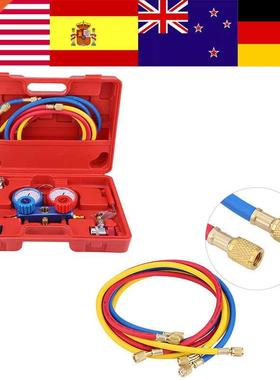 R134 ir Conditioner /C Mnifold Guge Set with 5ft Chrgi