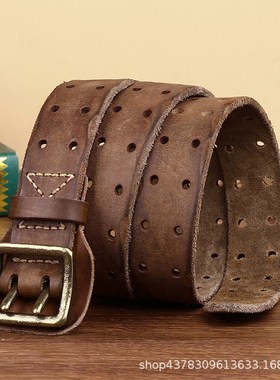 Hot belts luxe marque belt cowskin genuine leather Brass cop