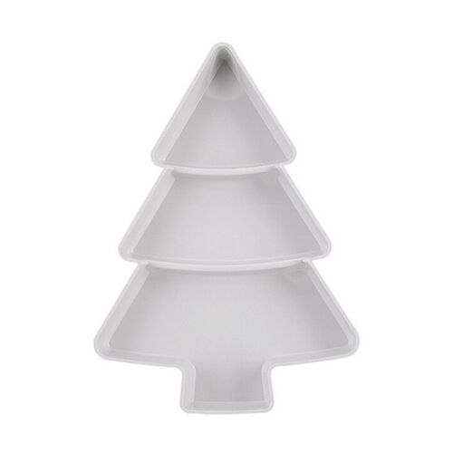 Christmas Tree Shaped Dish Multifunctional Fruit Snacks Stor
