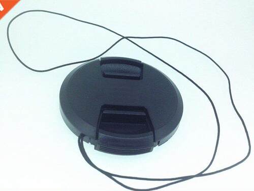 10pcs High-quality 49/55/62mm center pinch Snap-on cap cover