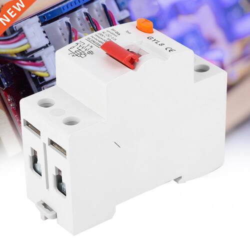 12v 2P+N 25A/40A/63A Residual current Circuit breaker with L