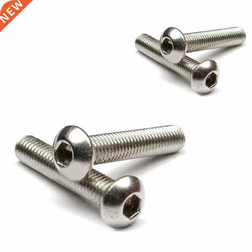 Stainless Steel Button Head Screw, Hex Socket Bolts Type:M3