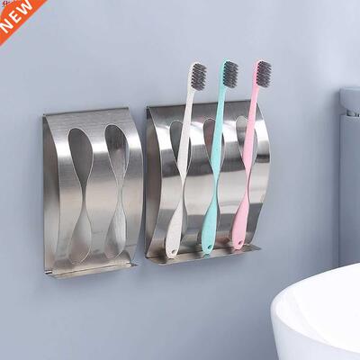 Porte-brosse en acier inoxydable | Auto-adhésif &agra