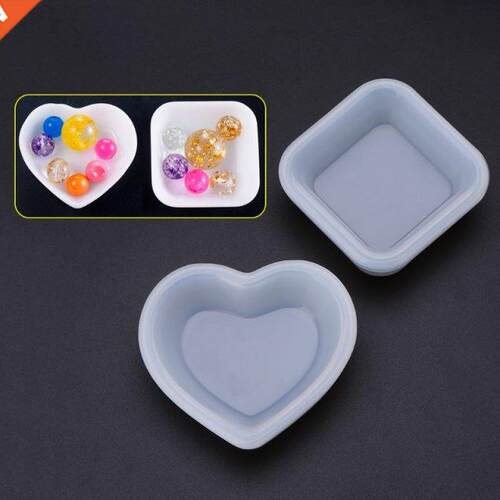 Silicone Mold Heart Square Molds DIY Jewelry Making Cake Dec
