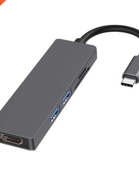 Type C To 4K HI-comptible USB C 3.0 SD TF Crd Reder d