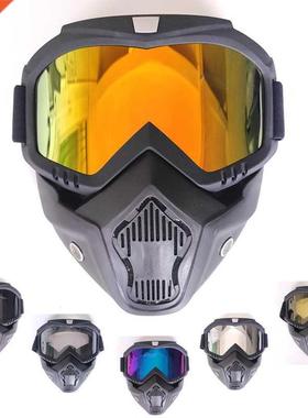 Unisex Ski Snowboard Mask Snowmobile Skiing Goggles Windproo