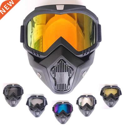 Unisex Ski Snowboard Mask Snowmobile Skiing Goggles Windproo