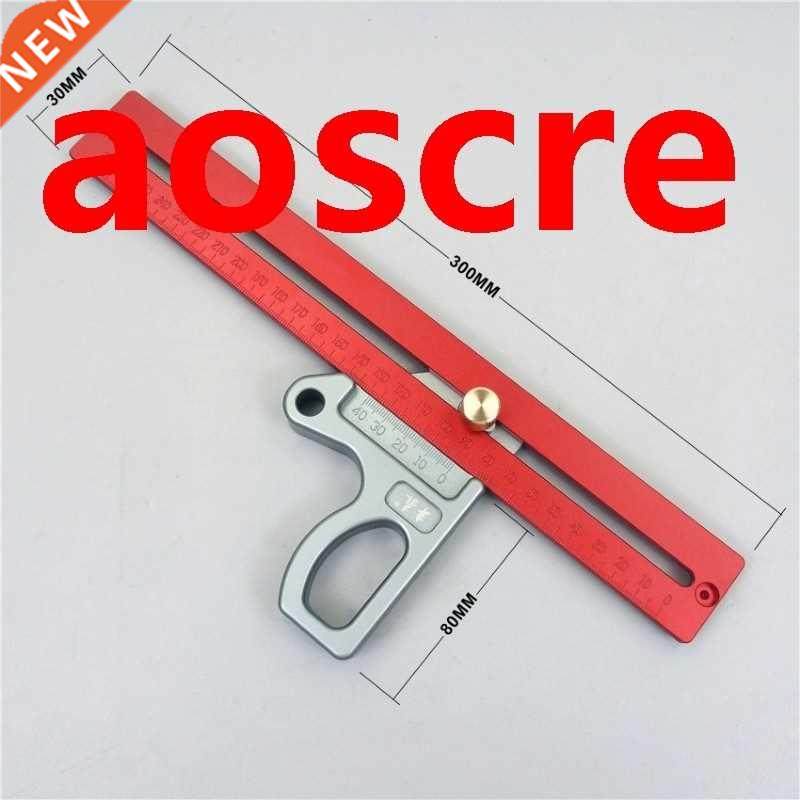 New woodworking tools 45 degree ruler Aluminum Alloy woodwor