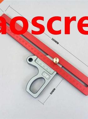 New woodworking tools 45 degree ruler Aluminum Alloy woodwor