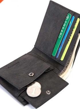 2020 Fashion Rfid Men Wallets Mens Wallet with Coin Bag Zipp