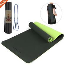 Lixada 72.05×24.01in TPE Yoga Mat 8MM Thicken Portable