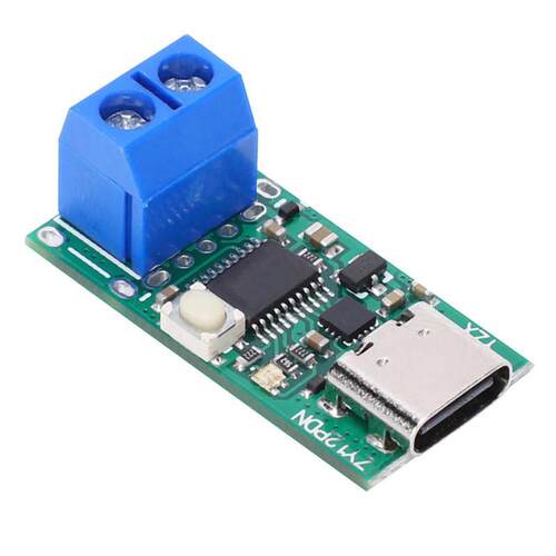 1 pc Fast Charging Trigger Module PD2.0 .0 to DC Electronic