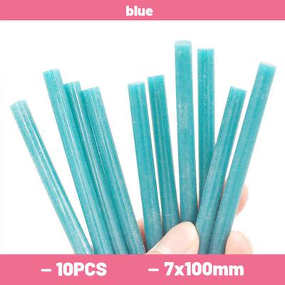 10Pcs Colorful 7x100MM Hot Melt Glue Sticks For Electric Glu