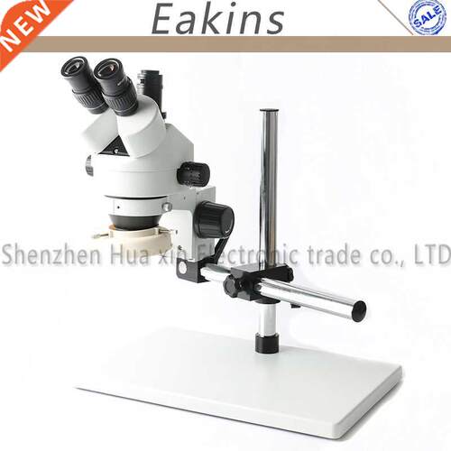 7X-45X Continuous Zoom Professional Trinocular Stereo Micros