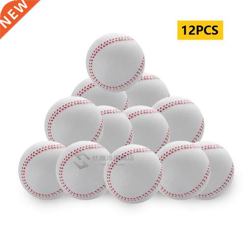 12 Pieces / Bag 9 Inch Handmade Baseball Rubber Inner Soft B