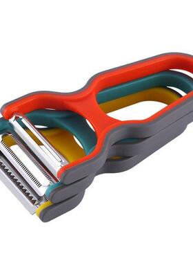 3 Pieces Vegetable Peeler Set For Potato Fruit Non-Slip Home