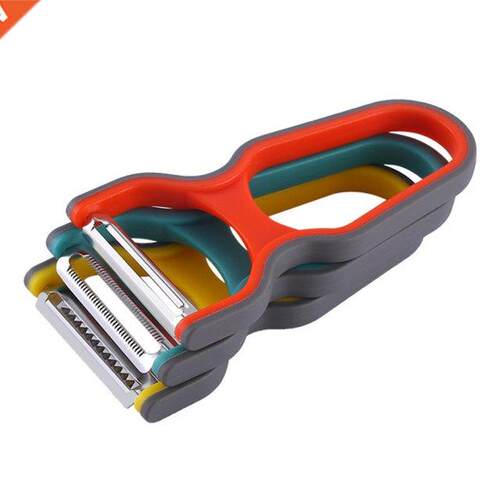 3 Pieces Vegetable Peeler Set For Potato Fruit Non-Slip Home