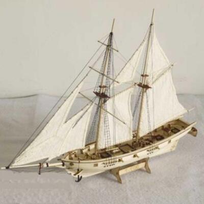 Ship Assembly Model Kits Wooden Sailing Boat Scale Model