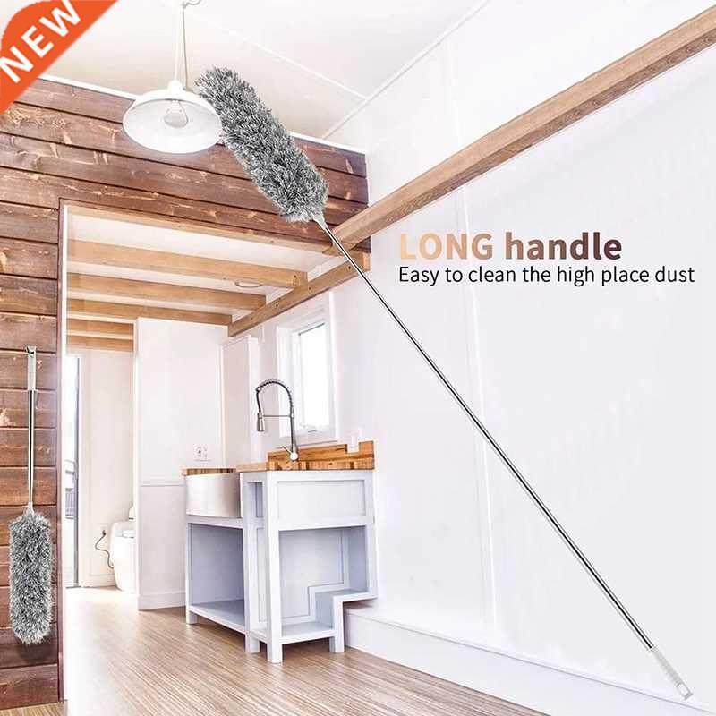 Minifiber Duster with Telescoping Extension Pole Non-Scratch