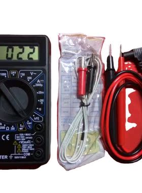 Multimeter 1999 Counts Digital Multimeter with DC AC Voltmet