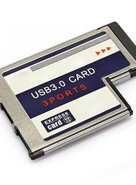3 Port USB 3.0 Express Card 54mm PCMCIA Express Card for