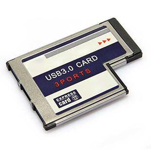 3 Port USB 3.0 Express Card 54mm PCMCIA Express Card for
