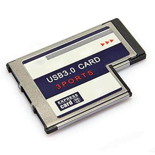 3 Port USB 3.0 Express Card 54mm PCMCIA Express Card for NEW