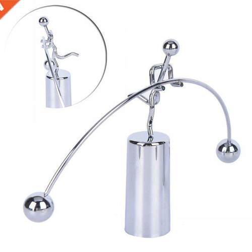 17.5 X 11cm Desktop Small Ornaments Balance Ball Swing Lifti