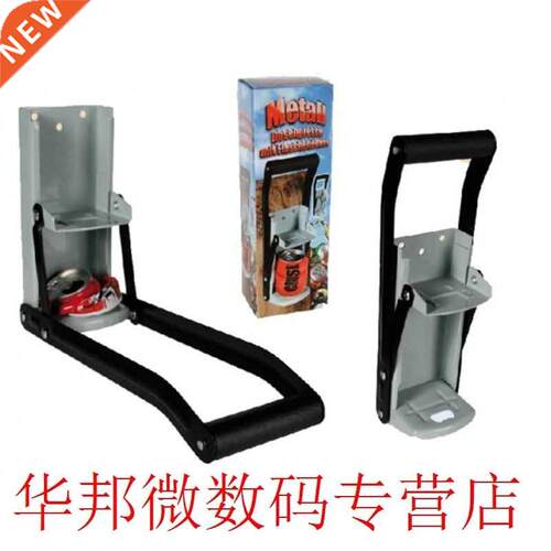 Push Can Beer Bottle Cans Crusher Hand Wall-mounted Iron Bot