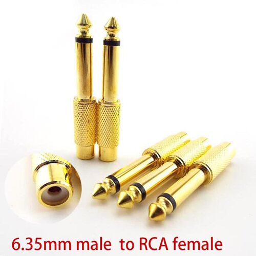 2/10pcs 6.35mm 1/4