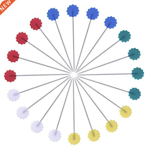 50/100pcs Dressaking Pins Patchwork Needle Craft Flower Hea