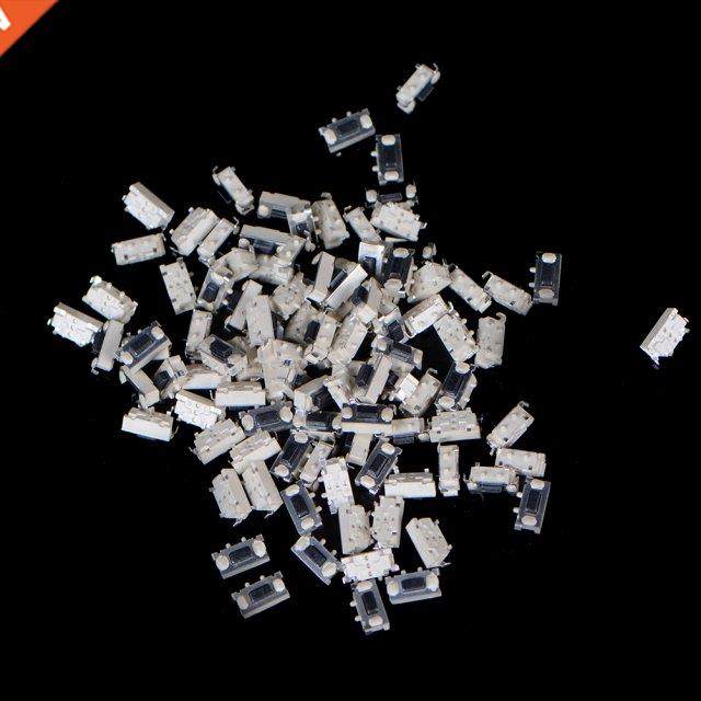 100pcs Touch Micro Switch X6X2.5MM *6*2.5 SMD White Button