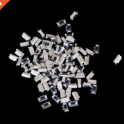 100pcs Touch Micro Switch X6X2.5MM *6*2.5 SMD White Button