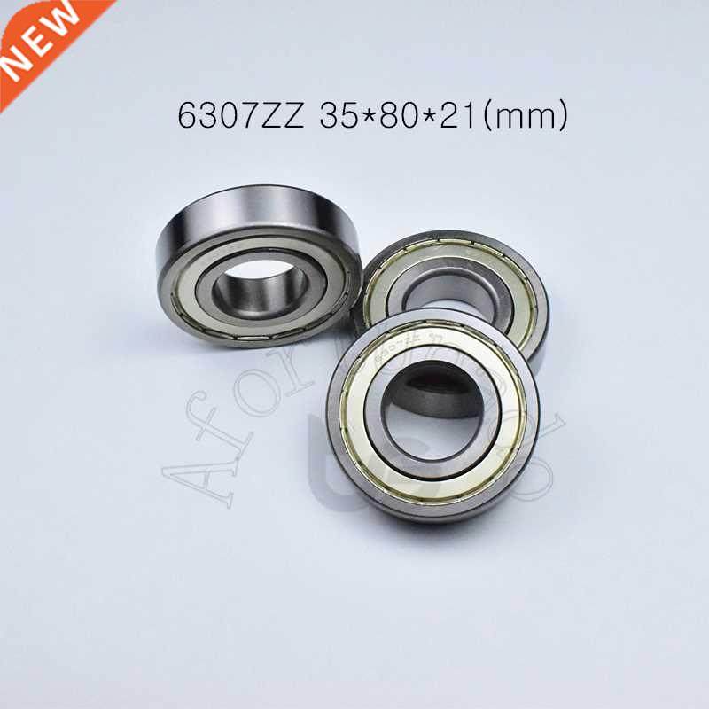 1pcs 6307ZZ 35*80*21(mm) chrome steel Metal Sealed High spe