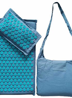 74*44cm Nature Linen Coconut Palm Massage Yoga Mat Sport Pil